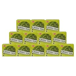 Green Tea Incense Cones And Cone Incense Burner