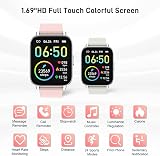 Motast Smart Watch Fitness Tracker 1.69” Touch Screen IP68 Waterproof view 2