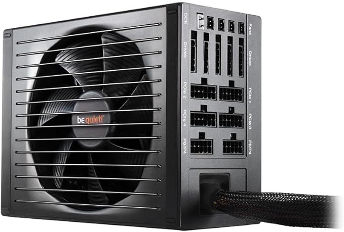 Be Quiet BN255 - Fuente de alimentación ATX (1200W) Color Negro: Be: Amazon.es: Informática