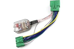 ANP PUAUTO Added an Amp Amplifier Adapter Interface to Factory Radio System Fits for GM Vehicles Chevy Camaro Colorado Silverado GMC Canyon Yukon Sierra 1500 2500HD 3500HD