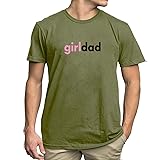 Tewmeu Girl Dad Shirt for Men Best T Shirt Gift for
