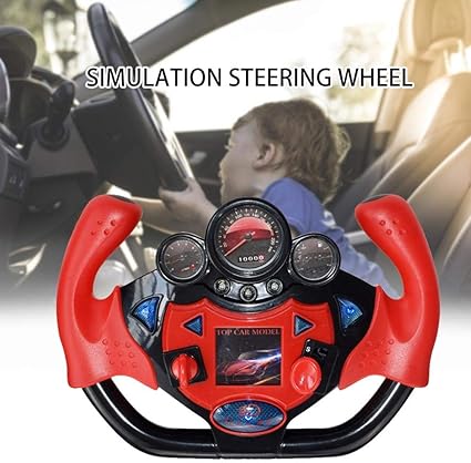 car seat driving wheel toy