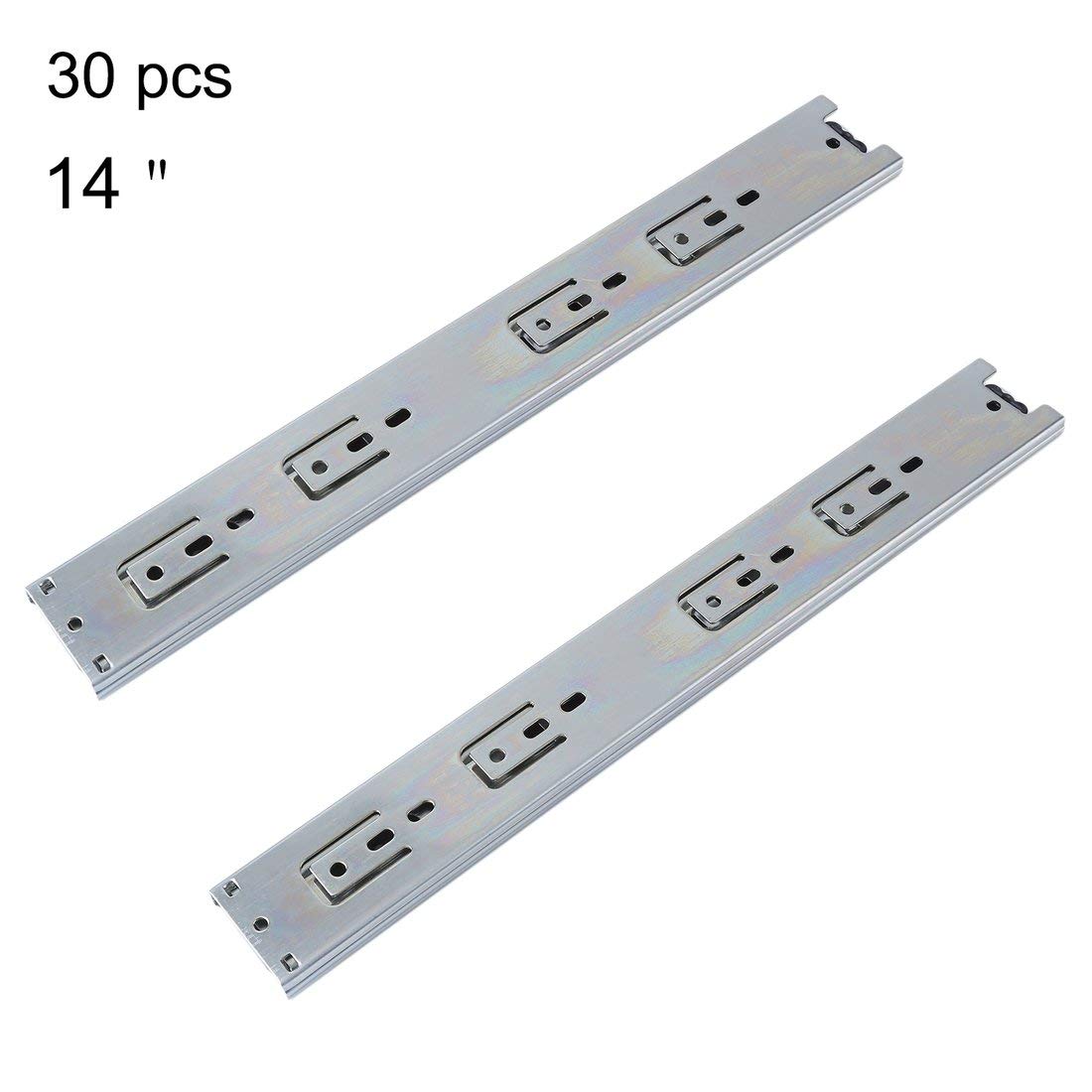 Amazon Com Ball Rail Track 14 Inch Mute Rails Full Extension