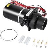 Replace for 37041-0010 Marine Toilet Macerator Sub Assembly Kit, Marine Toilet Replacement Motor Pump Set 12-Volt Fit for Models 37010-0000, 37010-1000, 37010-0090 and 37010-1090