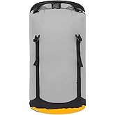 Sea to Summit eVac Compression Dry Bag, Waterproof Compression Sack, 20 Liter, High Rise Grey