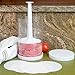 Evelots Hamburger Press Patty Maker-Perfect Size Burger Every Time-Prep & Storage for 8 Patties-Dividers Included
