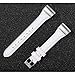 Minfex Compatible with Fitbit Charge 3 & Charge 3 SE Bands, Retro Genuine Leather Band Replacement Strap Sport Wristband Fitness Accessories for Fitbit Charge 3 White L