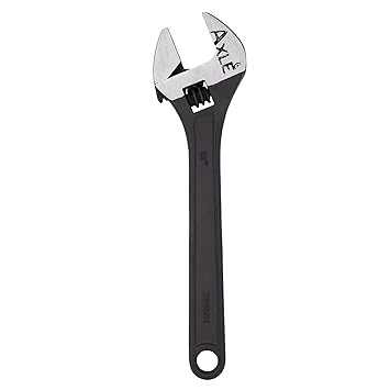 Axle Steel Adjustable Wrench Matt Black 12 inch/300MM