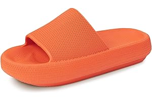 Menore Slippers for Women and Men Quick Drying, Parent-Child EVA Open Toe Soft Slippers, Non-Slip Soft Shower Spa Bath Pool Gym Beach House Sandals for Indoor & Outdoor