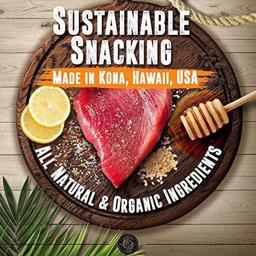 Kaimana Jerky Hawaiian Warrior Ahi Tuna Jerky 3 Pack Premium Fish