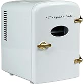 Frigidaire Retro Mini Personal Fridge Cooler, Holds up to 9 Cans, Portable for Car, Office, Bedroom, Dorm Room, or Cabin, Inc