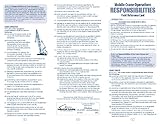 Industrial Training International, Inc. Mobile Crane Operator Responsibilities Pocket Card (ASME B30.5)