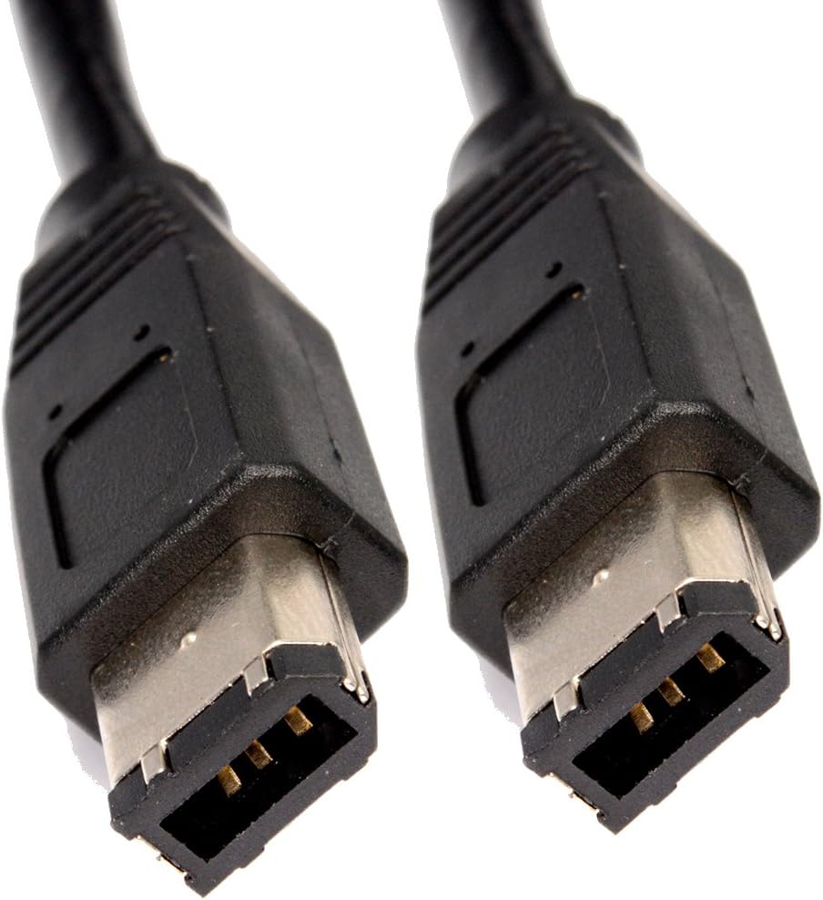 Firewire IEEE1394 DV Cable 6 a 6 Pines PC o Mac 5 m [5 metros/5m