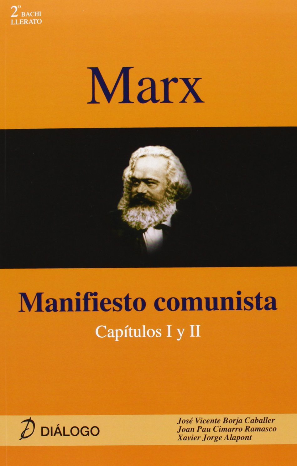 Portada de Marx. Manifiesto comunista