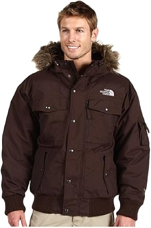 manteau the north face marron