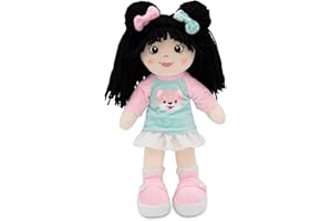 Playtime by Eimmie Hand Puppets for Kids (Lillie) - 14" Soft Plush Toy for Boys & Girls, Pretend Play, Storytelling, Theater, Imaginative Fun, Educational Puppet for Toddlers & Children Ages 3+