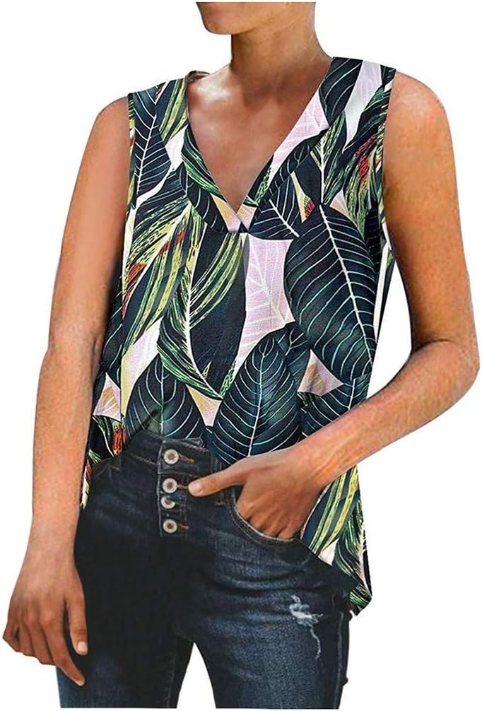 Tianjinrouyi Womens Shirts Print Tunic Tops Blouse T-Shirt For Ladies Teen Girls
