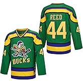 D-5 Men Mighty Ducks Jersey #33 Goldberg #66 Bombay #96 Conway #99 Banks Jersey,Movie Ice Hockey Jersey for Men S-XXXL