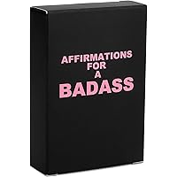shoprotik Badass Affirmation Cards - Daily Motivational and Inspirational Cards for Women