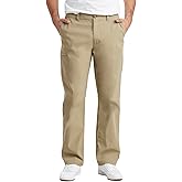 Unionbay Men's Rainier Lightweight Comfort Travel Tech Chino Pants