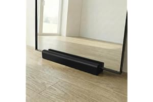 DSMKJT Large Floor Mirror Stand - Anti-Slip, Suitable for Mirror Frames-Black
