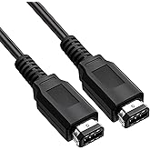 Vrllinking GBC Link Cable, 2 Player Game Link Cable for Nintendo Gameboy Color/Pocket/Light, 3.9FT Black Accessories