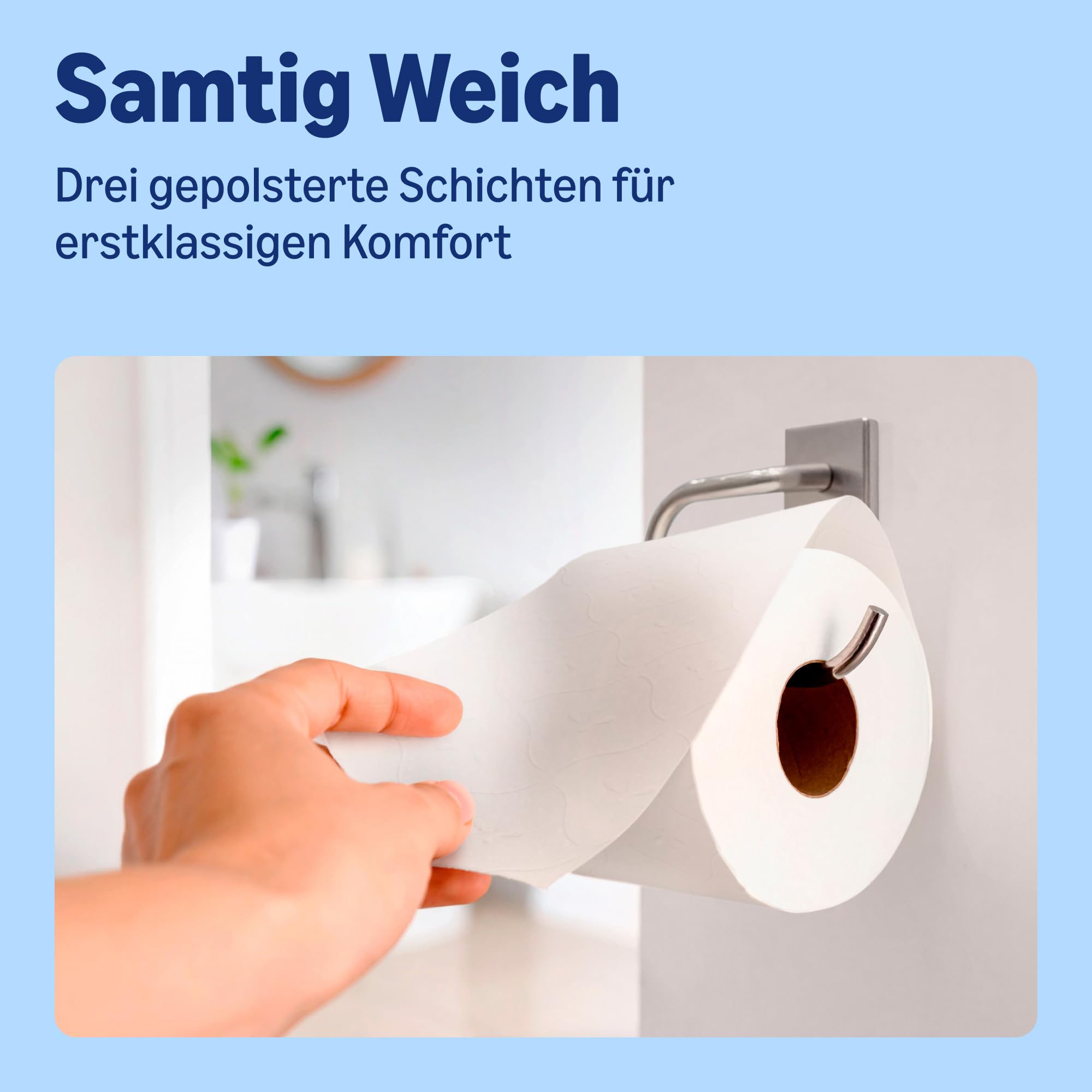 by Amazon Klassisches Toilettenpapier, 3-lagig, 36 Rollen (9 Rollen, 4er-Pack), 200 Blatt pro Rolle, FSC-zertifiziert 4