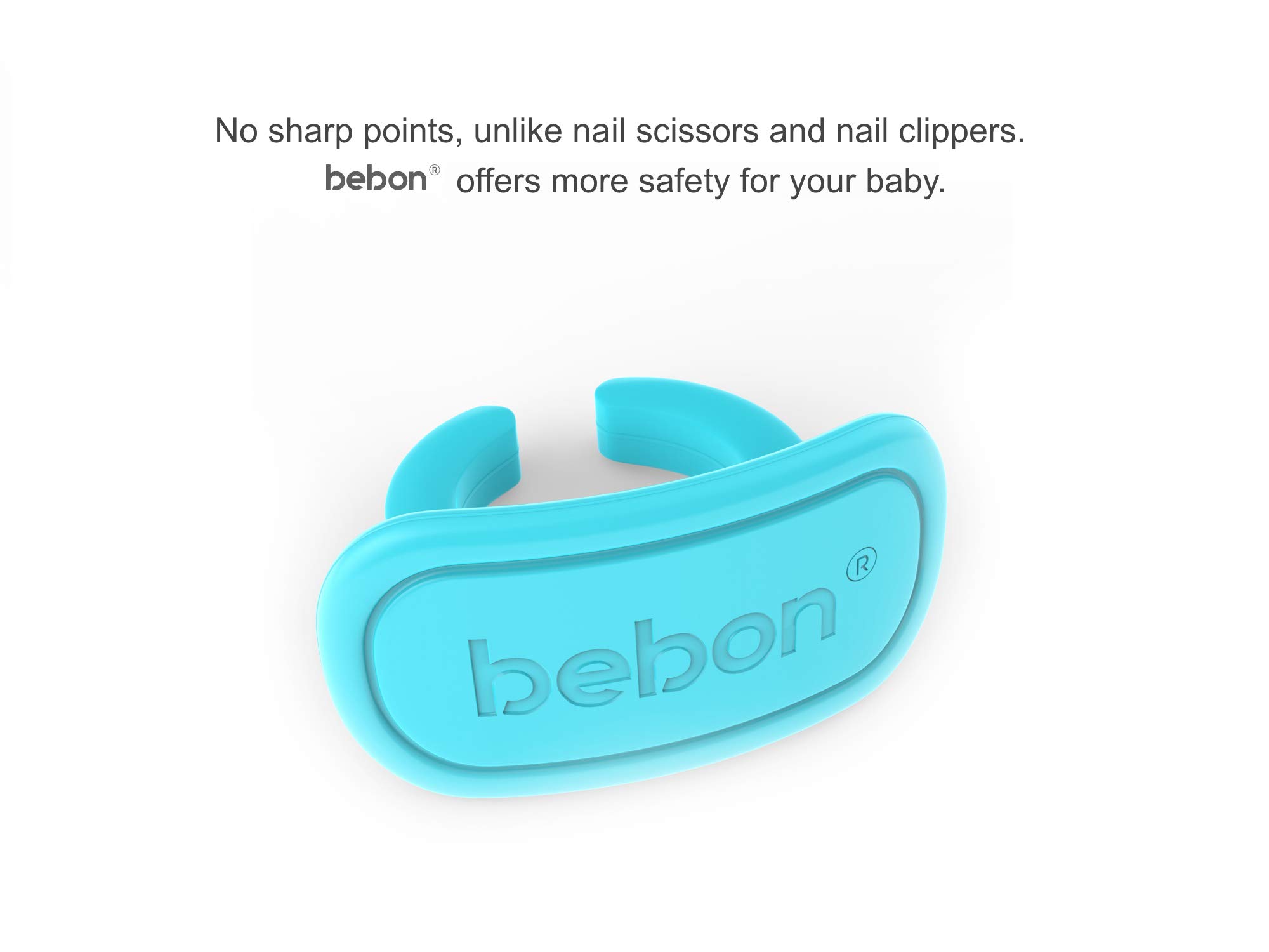 New Stress-Free Baby Nail Care Set for Newborns I No Risk of Injury to Your Child When Shortening, Trimming and Filing Their Fingernails (0-6 Months)