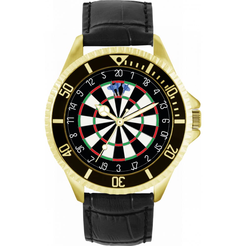 Toff London Mens Dartboard 180 Watch