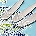 SunZio Kids Silverware Set, 18/10 Stainless Steel 12 Piece Cutlery Set with 4 Forks, 4 Spoons, 4 Small Knives, Toddler Metal Travel Utensils with Case, Child Safe Flatware, Dishwasher Safe, 1 Set