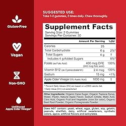 Goli Apple Cider Vinegar Gummy Vitamins - 300 Count