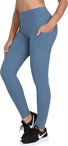 HOFI High Waist Yoga Pants for Women Side & Inner Pockets with Tummy Control