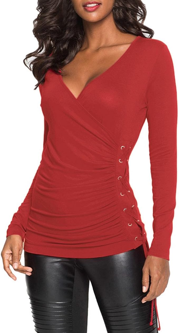 maglia lunga nera per leggings