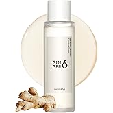 Ginger6 Essence Toner (150ml / 5 fl oz) – 86% Ginger Shot Water for Redness Relief, Hydration & Pore Care | Korean Skincare with Niacinamide, Peptides & Panthenol for Sensitive, Dull Skin
