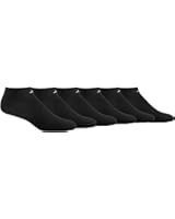 adidas Men's No Show Athletic Sock (6-Pack)