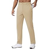 TACVASEN Golf Pants Men - 30"/32"/34" Stretch Lightweight Quick Dry Dress Pants for Men with Pockets for Work Casual