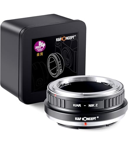 Amazon.com : Fotasy Konica AR Lens to Nikkor Z Mount Adapter, KR