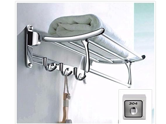 Fortune Heavy 304 Grade Stainless Steel Towel Rack/Towel Stand/Bathroom Rack