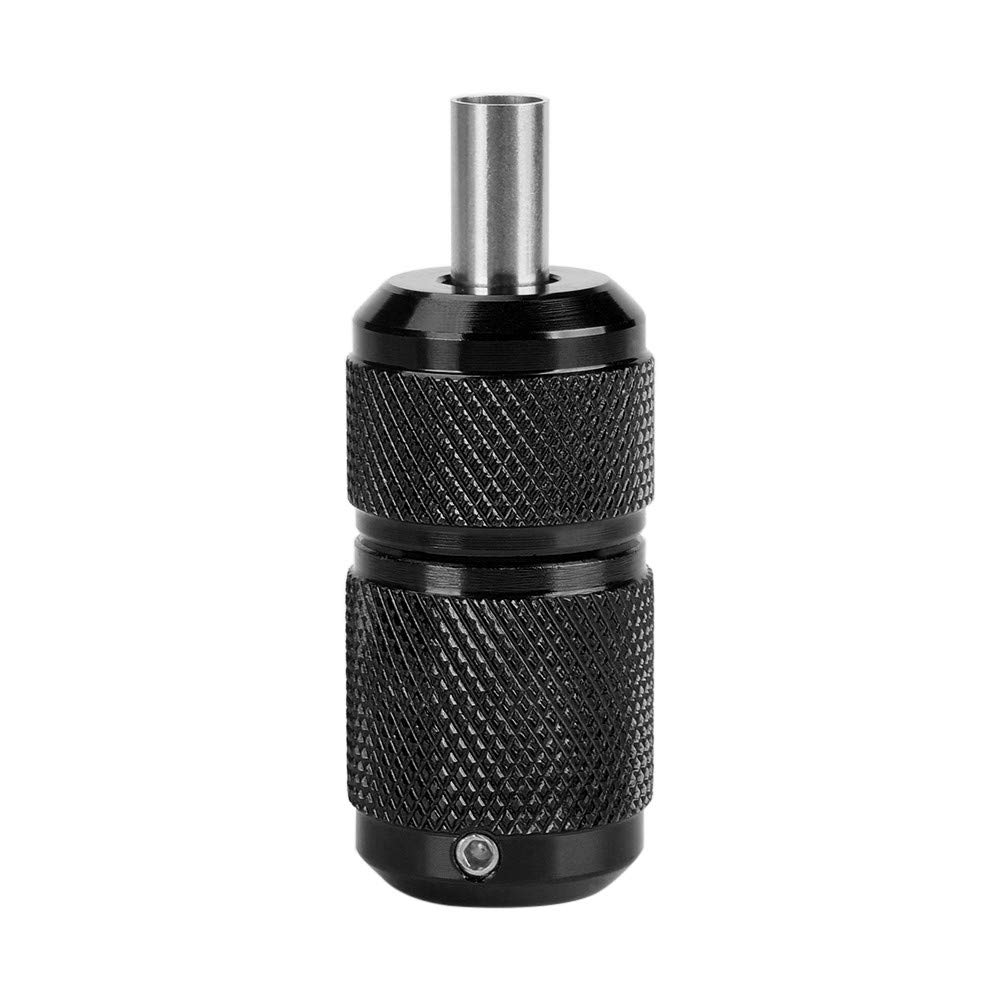 Photo 1 of ATOMUS 25mm Tattoo Grips Tubes Self-lock Aluminum Alloy Tattoo Gun Grip Auto Self Locking Handle for Tattoo Machine Supply Body Art Tattoo Machine Parts Grips (Black)