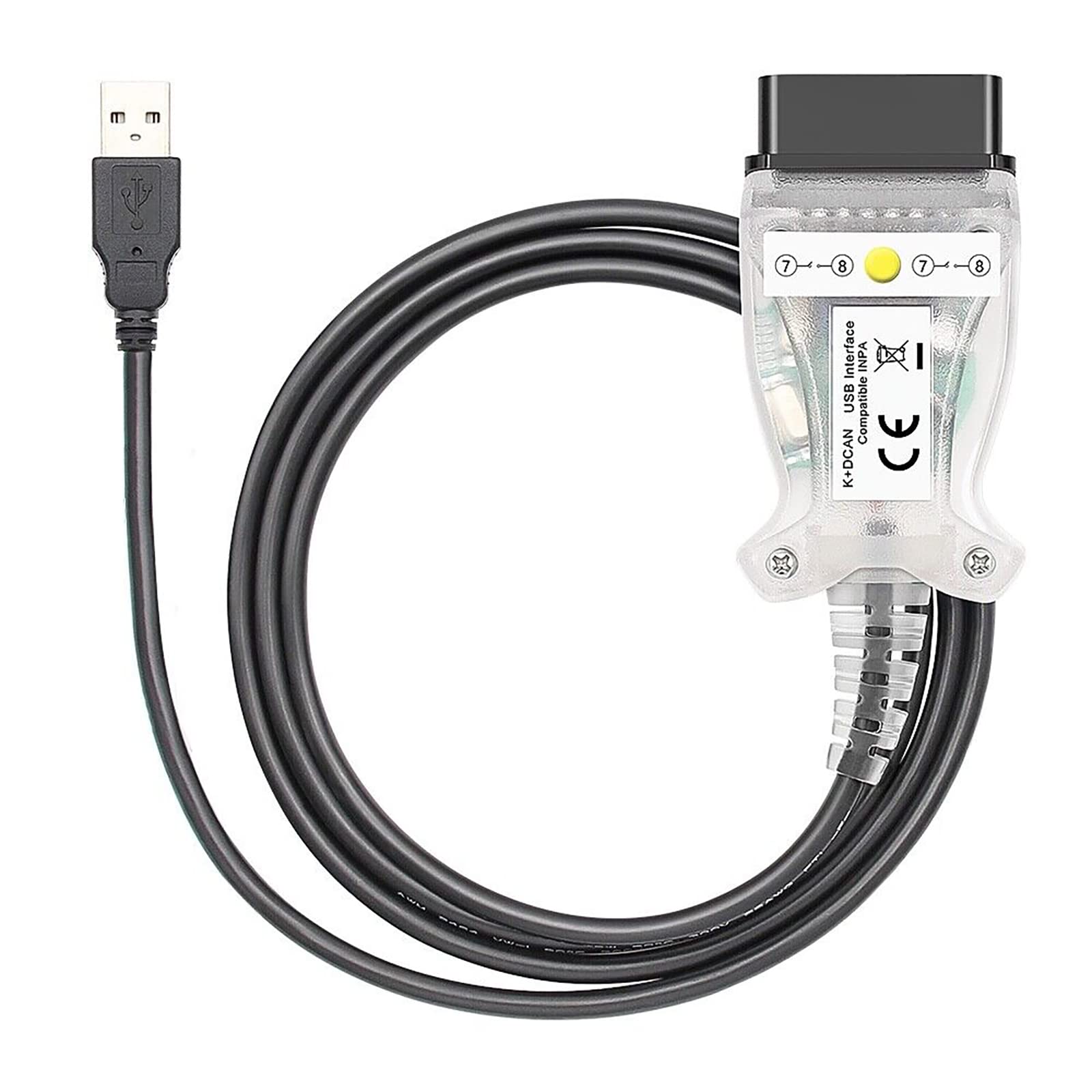 Photo 1 of Alchiauto K DCAN k-dcan k d can k+d can EDIABAS OBDII Cable in-PA K+DCAN Interface in-PA