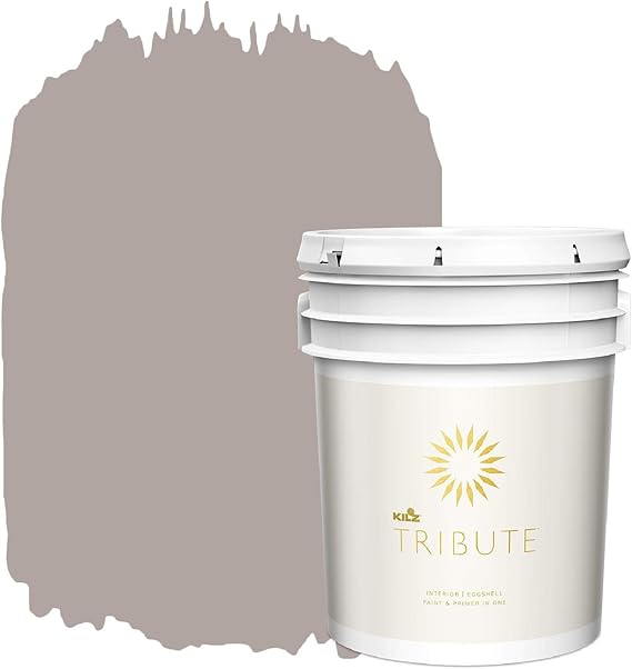 KILZ TRIBUTE Interior Eggshell Paint and Primer in One, 5 Gallon