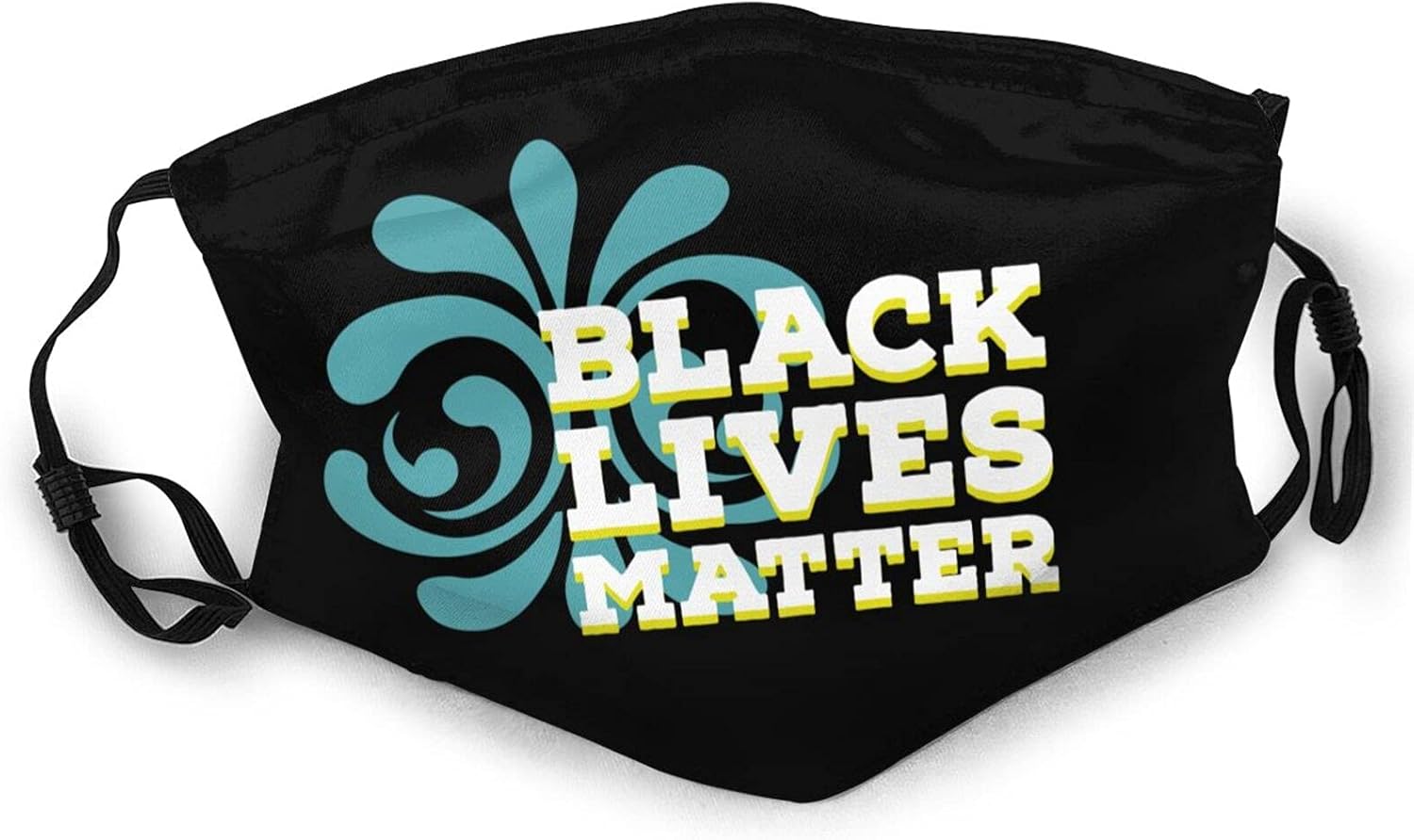 Black Lives Matter Face Mask for Men and Women Reusable Adjustable at Amazon Men’s Clothing store