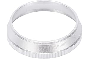 Acouto Lens Mount Adapter Ring Lens Converter Summitar 50mm F/2.0 to E39 39mm Filter Interface Aluminum Alloy Seamless Connec