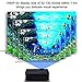 Projector, Cozyswan GP9 Support 1080P HDMI 1500 Luminous LCD Mini Projector for Outdoor Indoor Movie, Home Theater