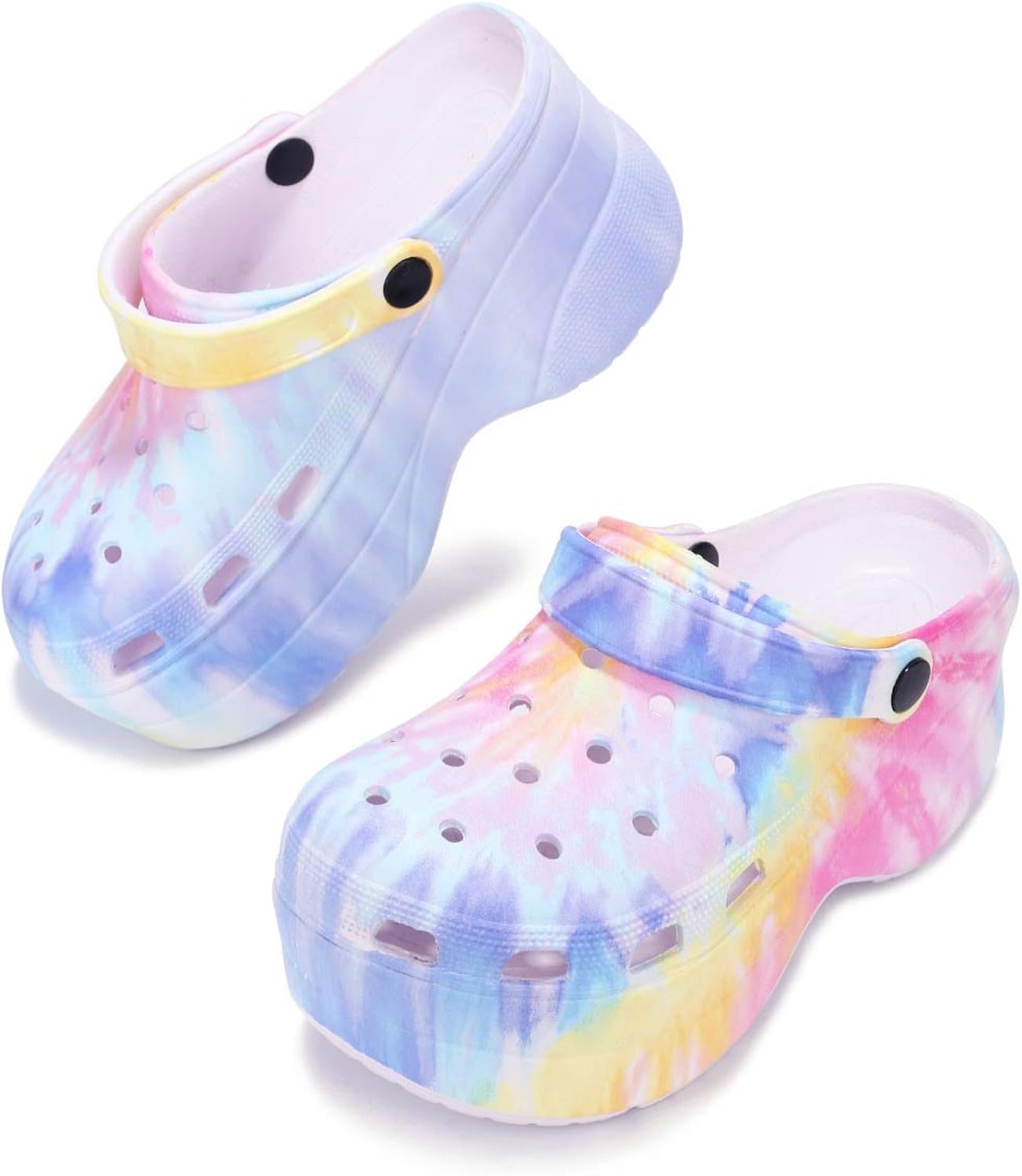  | Cape Robbin Gardener Platform Clogs Slippers for Women, Women’s Fashion Comfortable Slip On Slides Shoes | Mules & Clogs