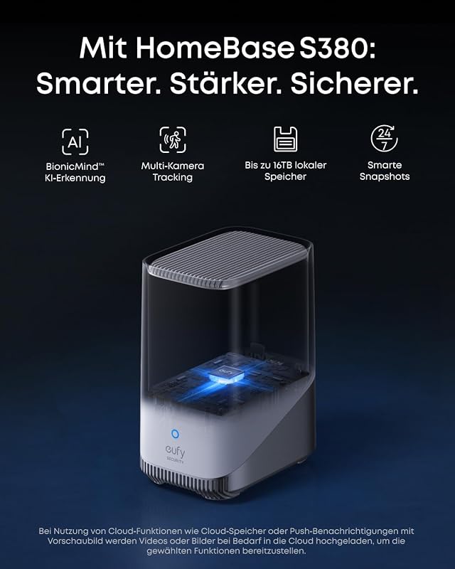ANKER eufyCam S4 2‑Kamera‑Set, Überwachungskamera Außen, Farbnachtsicht