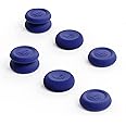 Skull & Co. Skin, CQC and FPS Thumb Grips Joystick Cap Analog Stick Cover for Xbox [XSX/XB1] Controller- Neon Blue, Set of 6