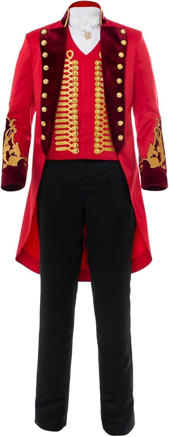 Helymore Disfraz de Circo para Hombre Mujer Vestido de Ringmaster