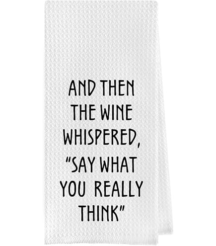 Primitives By Kathy 113839 Kitchen Towel Not Drinking Alone If Dog...