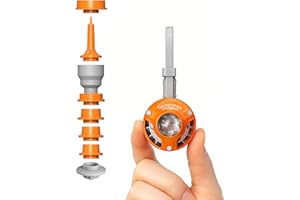 GIGA Pump Air 1oz Ultra-Mini Air Pump for Inflatables, Micro Portable Air Mattress Pump for Pool Floats Air Bed Air Mattress